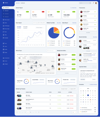 Midone Tailwind Vue + Laravel Admin Template